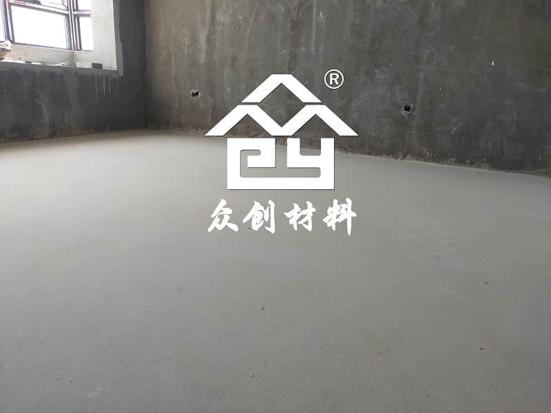 融創(chuàng)江濱之城厚層水泥基自流平成品